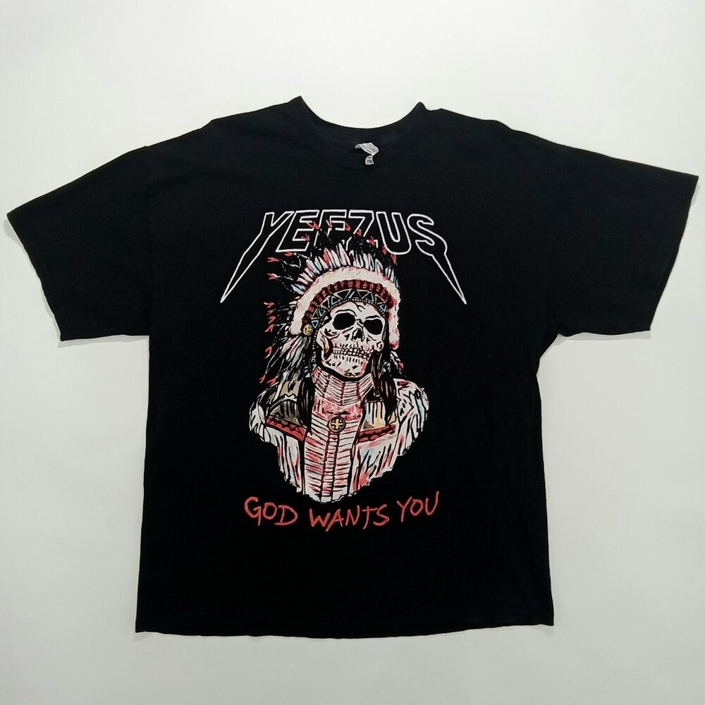 Kanye West Yeezus God Wants You Reaper T Shirt Size:XL